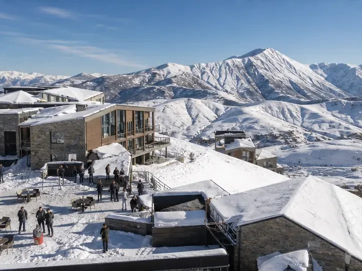 Event planning in Georgia: Corporate event in Gudauri — scenic view of event venue in Gudauri