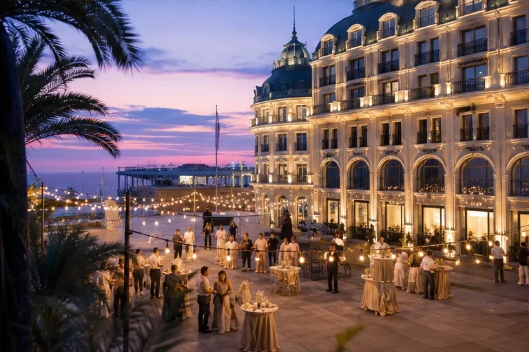 Event planning in Georgia: Event venues in Batumi — scenic view of event venue in Batumi