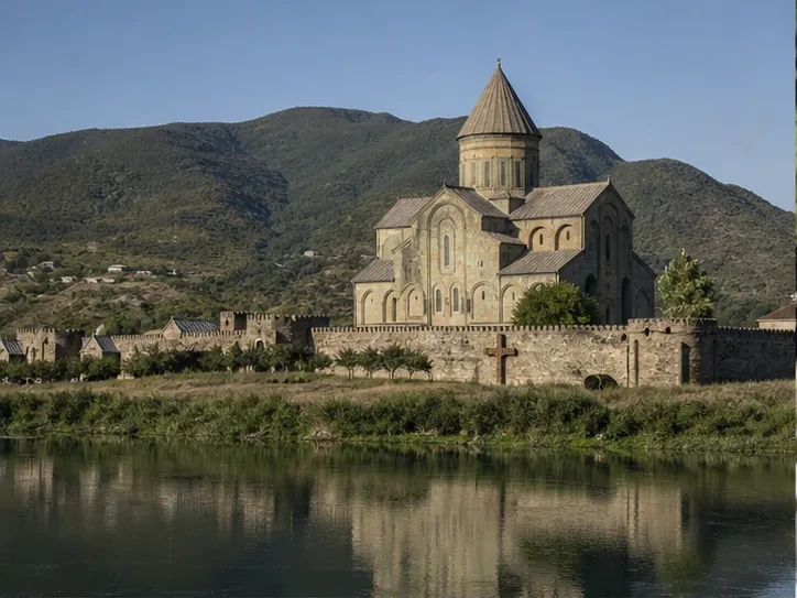 Event planning in Georgia: Destination event in Mtskheta — scenic view of event venue in Mtskheta