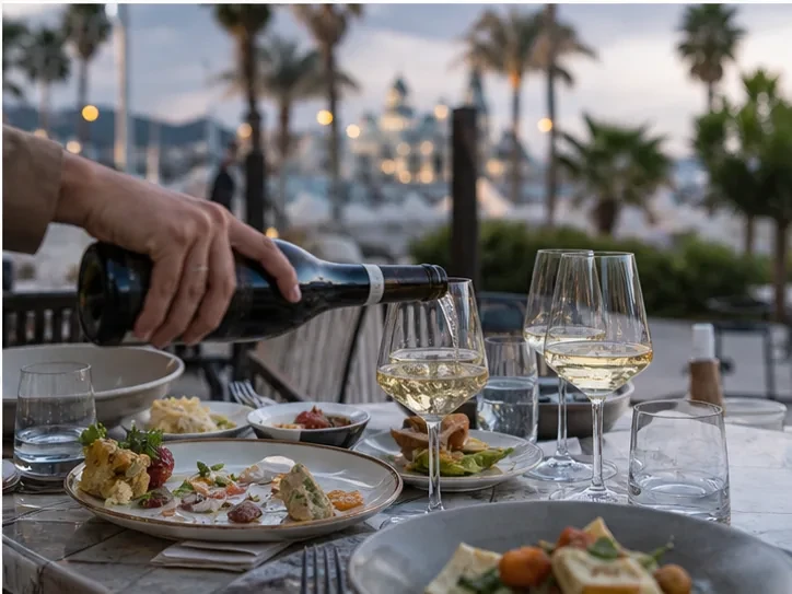 Design details and table setting for “Food and wine programme in Batumi” in Batumi