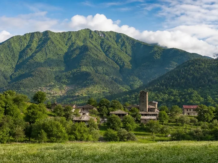Event planning in Georgia: Entertainment programme in Mtskheta — scenic view of event venue in Mtskheta