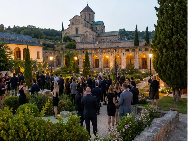 Event planning in Georgia: Entertainment programme in Kutaisi — scenic view of event venue in Kutaisi