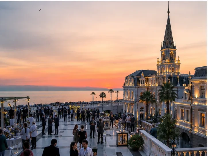 Event planning in Georgia: Seasonal event in Batumi — scenic view of event venue in Batumi
