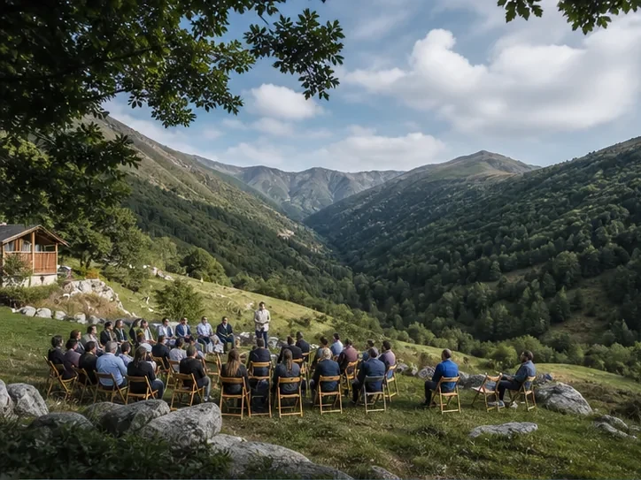 Event planning in Georgia: MICE programme in Racha — scenic view of event venue in Racha