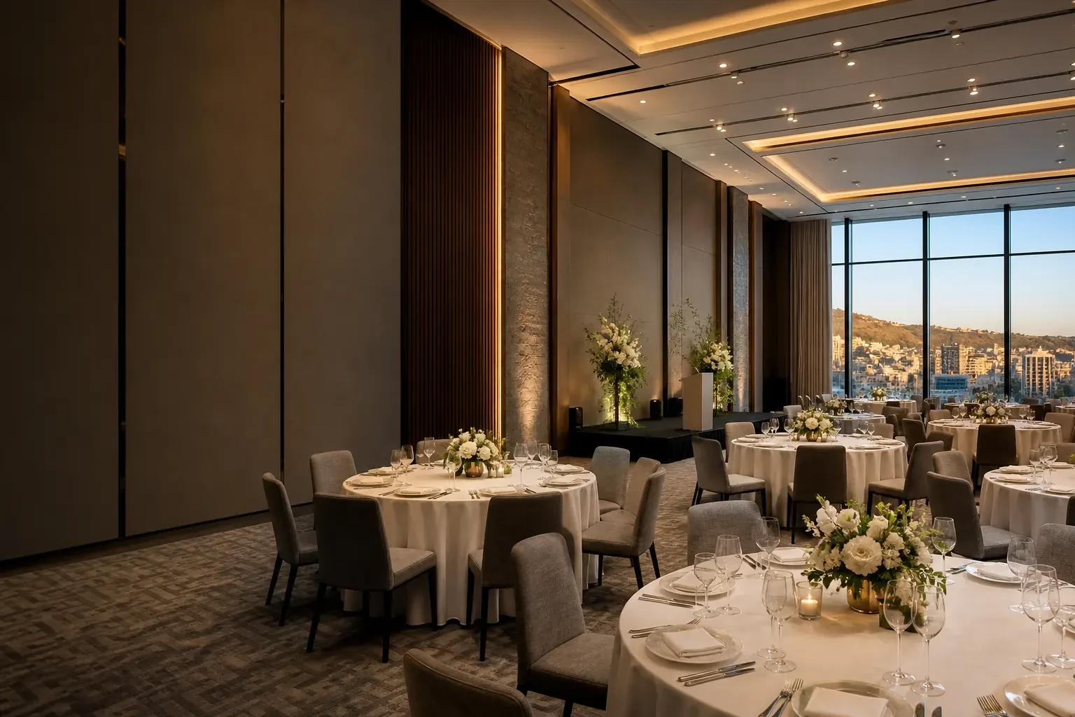 Spacious modern ballroom for premium events in Tbilisi